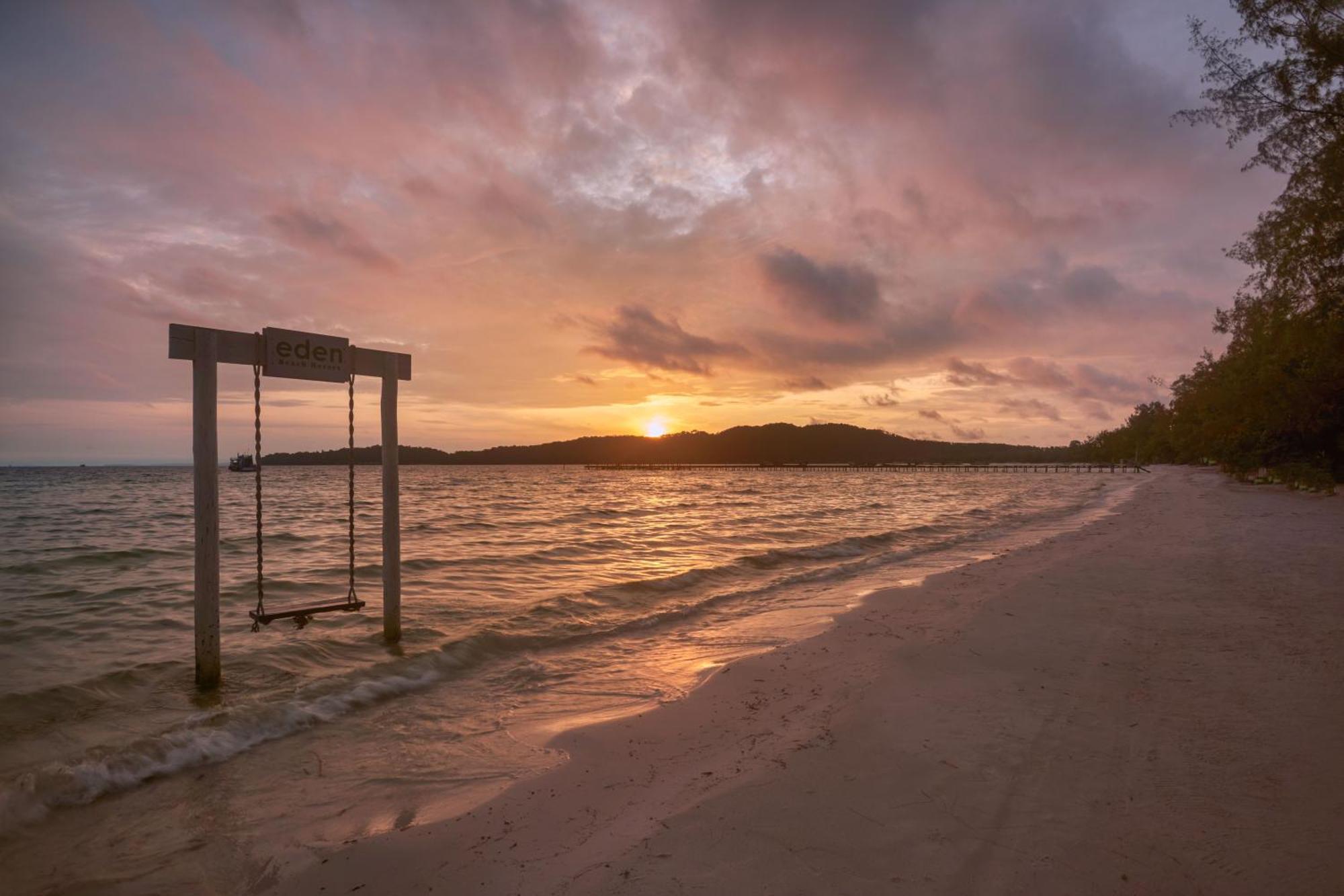Eden Beach Resort Koh Rong Sanloem Exterior foto