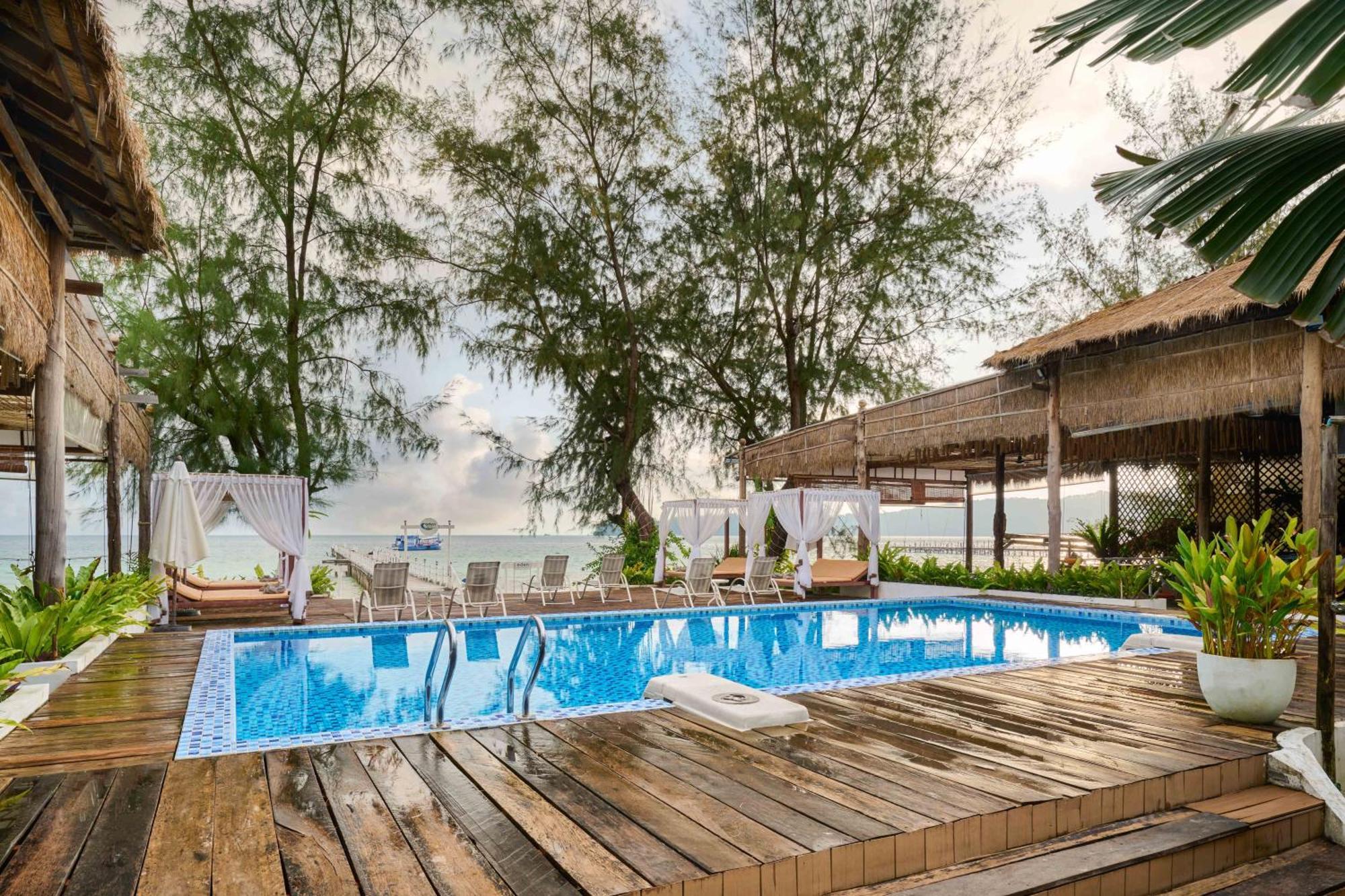 Eden Beach Resort Koh Rong Sanloem Exterior foto